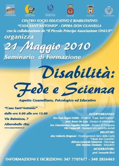 Disabilità e Fede